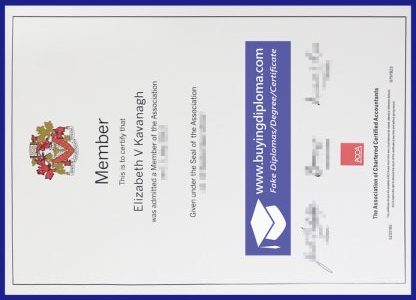 The Process Of Buy A Fake ACCA certificate