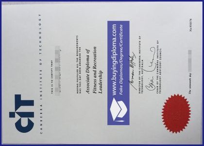 Time to Buy A Fake Canberra Institute of Technology diploma
