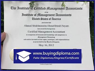 Safely buy Certified Management Accountant certificate