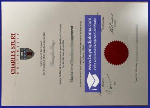 Did You Get A Fake Charles Sturt University diploma