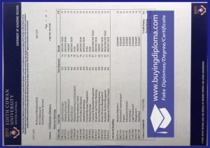 Did You Get A Fake Edith Cowan University transcript