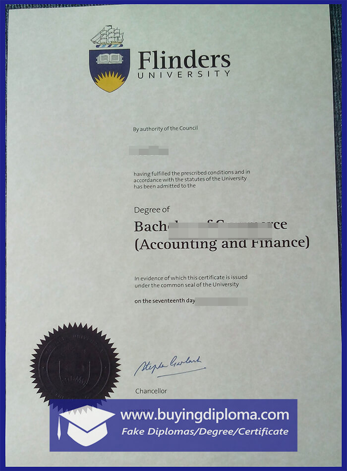 How to replace your Flinders University certificate