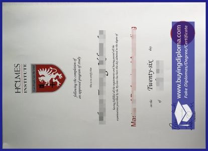 how to buy fake holmes institute degree