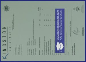 Did You Get A Fake Kingston University transcript