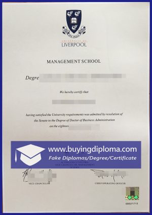 How to Find Fake Liverpool University Certificates Online