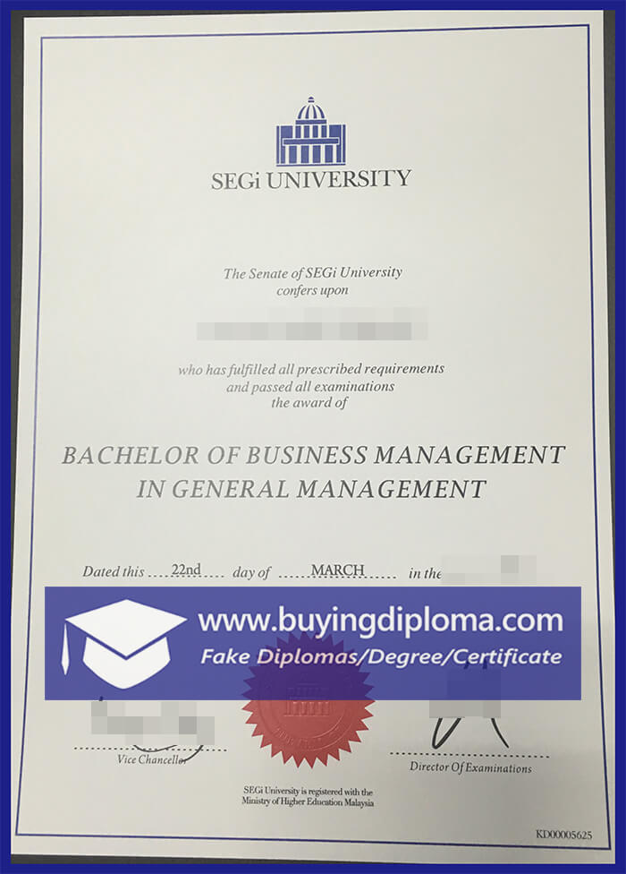Why You Need To Buy A Degree Of Segi University