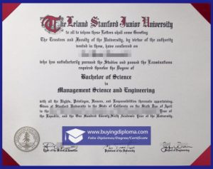 Buy a fake bachelor's degree from Leland Stanford Junior University