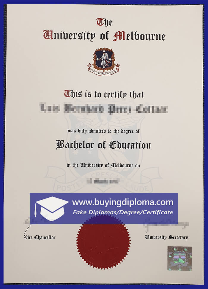 You Knew How To Buy A Fake University Of Melbourne Certificate