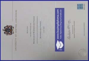 Steps to get a fake University of Central Lancashire diploma