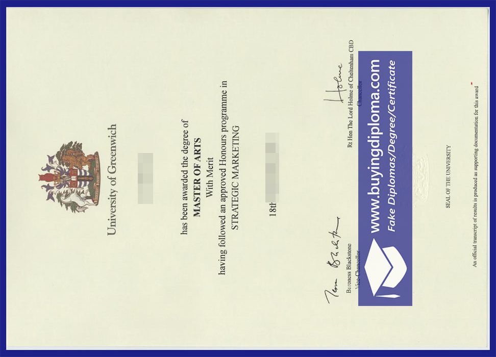 How To Buy Fake University of Greenwich degree Faster