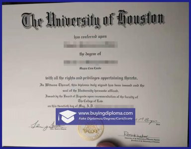 The Process Of Buy A Fake university of houston Degree