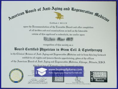buy a fake ABAARM certificate
