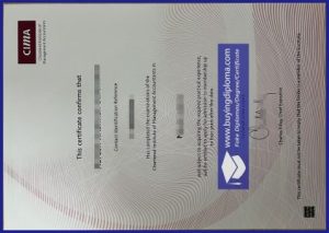 Buy fake CIMA certificates