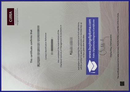 Buy fake CIMA certificates