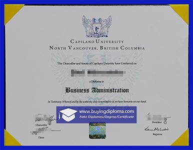 Order a fake Capilano University degree