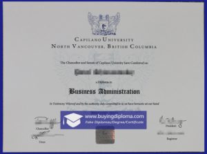 Questions about buying a fake Capilano University diploma