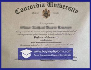 Lesser Known Ways to buy a fake Concordia University diploma