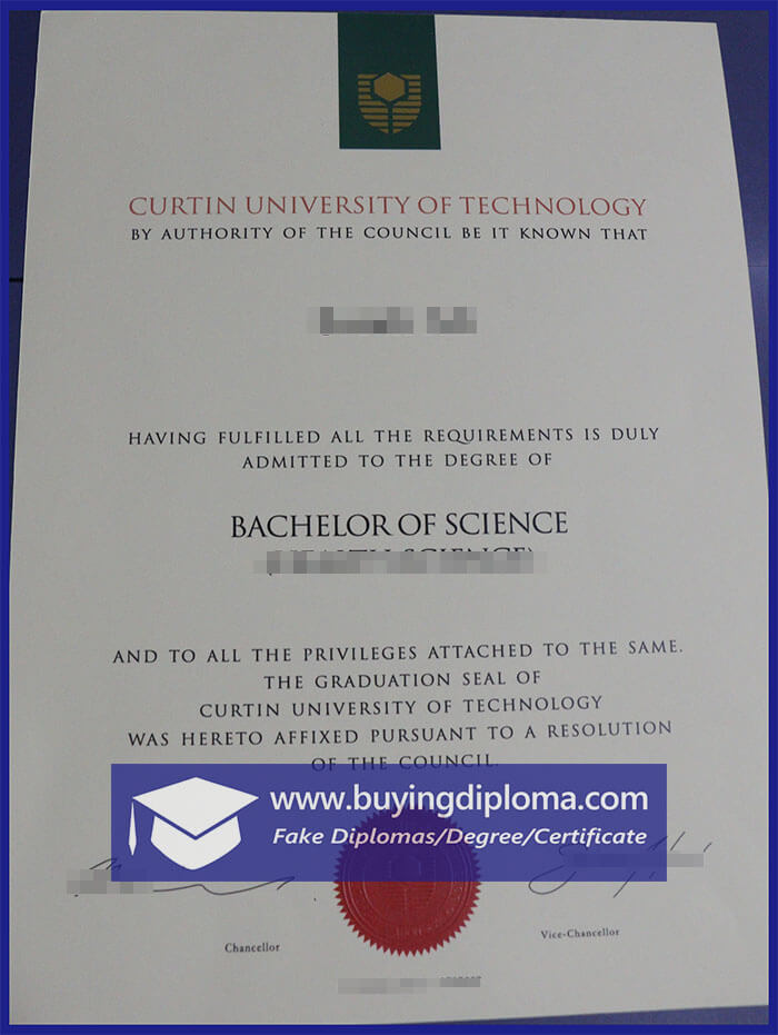 How to replace your Curtin University certificate 