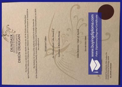 apply fake dundalk institute of technology certificate