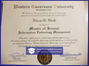 Easy to order a fake GWU Washington diploma