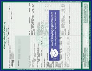 How long to copy a George Mason University transcript