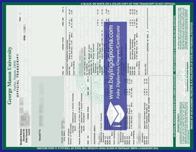 How long to copy a George Mason University transcript