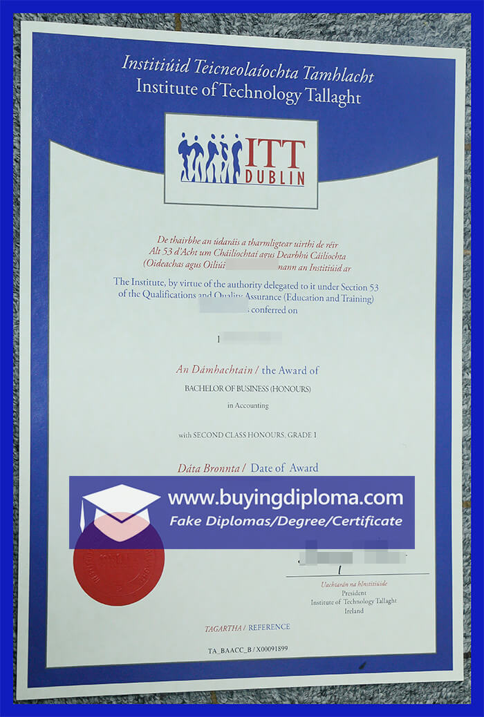 Buy a fake ITT diploma online