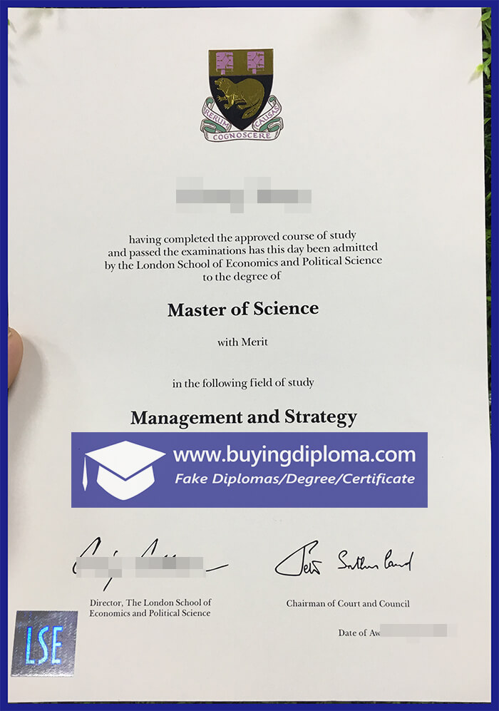 How long to Apply a LSE degree diploma 
