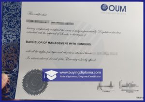 Get A Fake Open University Malaysia certificate