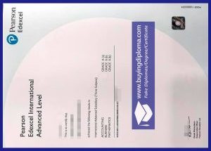 Easy to buy a fake Pearson IAL certificate online