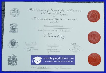 Safely order a Royal College of Physicians certificate