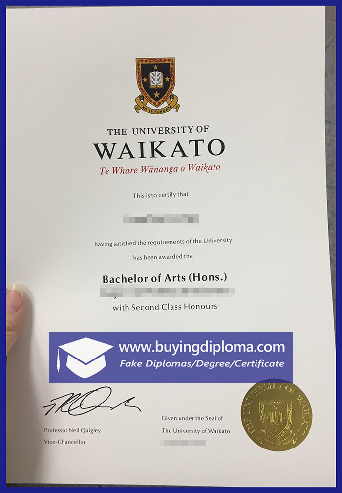 How to Apply a University of Waikato diploma