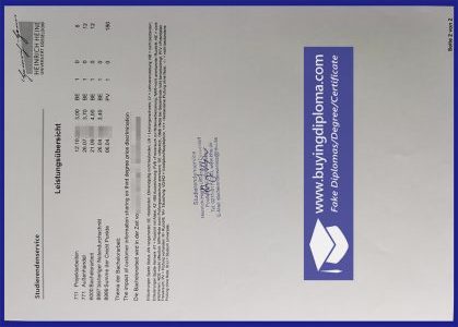 Easy to buy a fake HHUD transcript