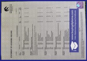 Make a fake University of Newcastle transcript