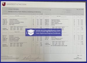 Easy to buy a fake University of Nicosia diploma online