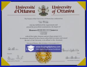 Is a real University of Ottawa diploma
