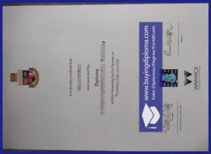 Apply for fake The University of Warwick diploma
