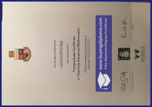 Time to buy a fake University of Warwick certificate