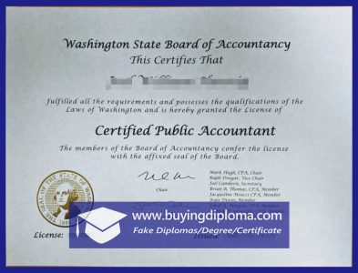 Risks of Buying a fake CPA certificate