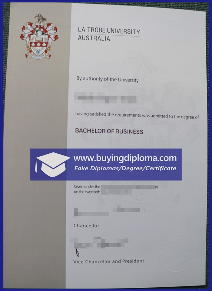 Time to buy La Trobe University degree