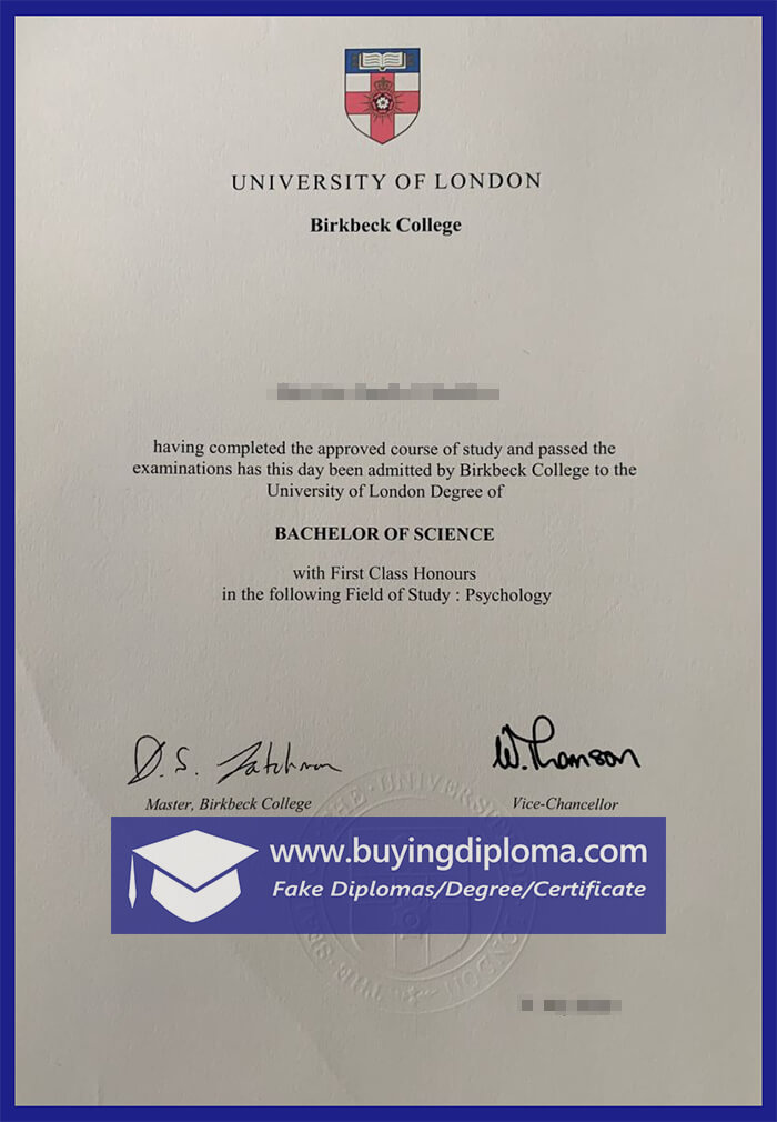 Change A Fake University of London Degree
