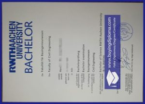 Easy to buy a RWTH Aachen University degree certificate