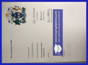 Fake University of Bath diploma online