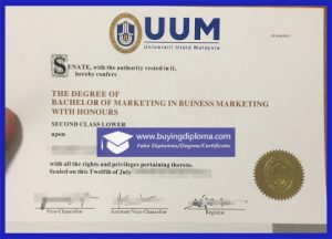 fake UUM diploma