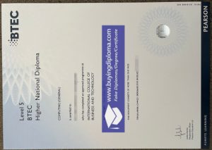 Fake BTEC diploma certificate online