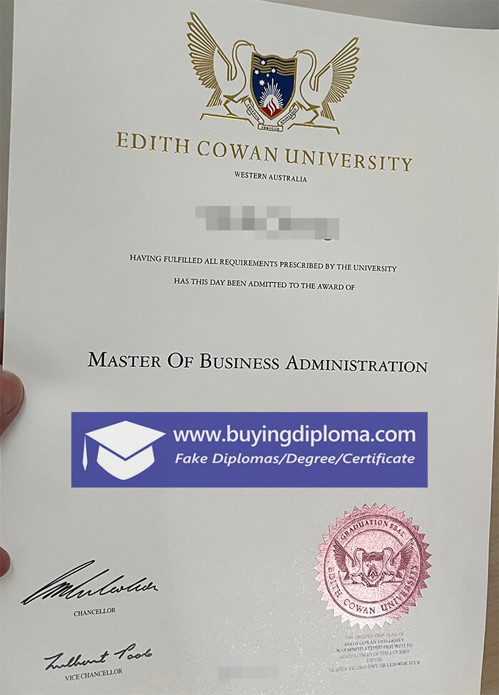 Edith Cowan University degree