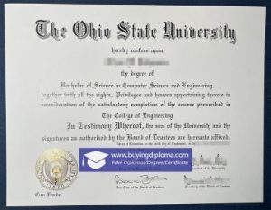 Fake OSU masters degree for job