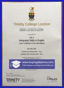 buy fake certificates from Trinity College London diploma