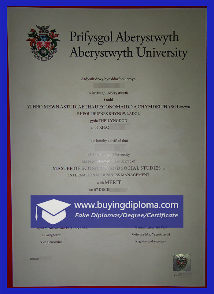 University of Abel degree certificate